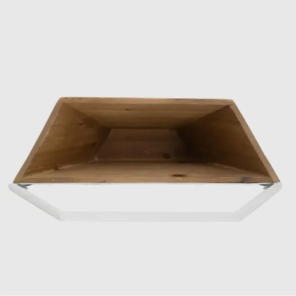 Wall Pocket Wood Organizer